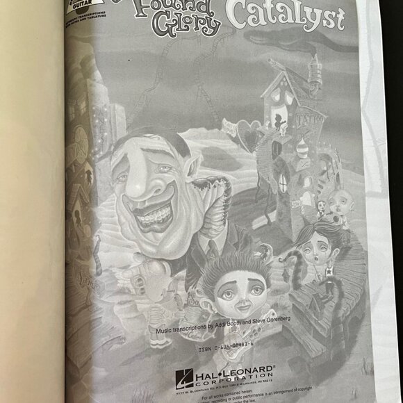 Catalyst New Found Glory Songbook | Music Book for Guitar Tablature, Lyrics 2004 - Picture 4 of 4